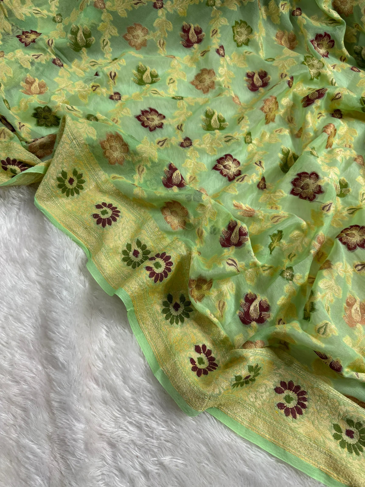 Pure Chiffon Saree