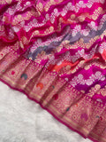 Rangkat Banarasi Handloom Pure Katan Silk Saree Pure Golden Zari Work
